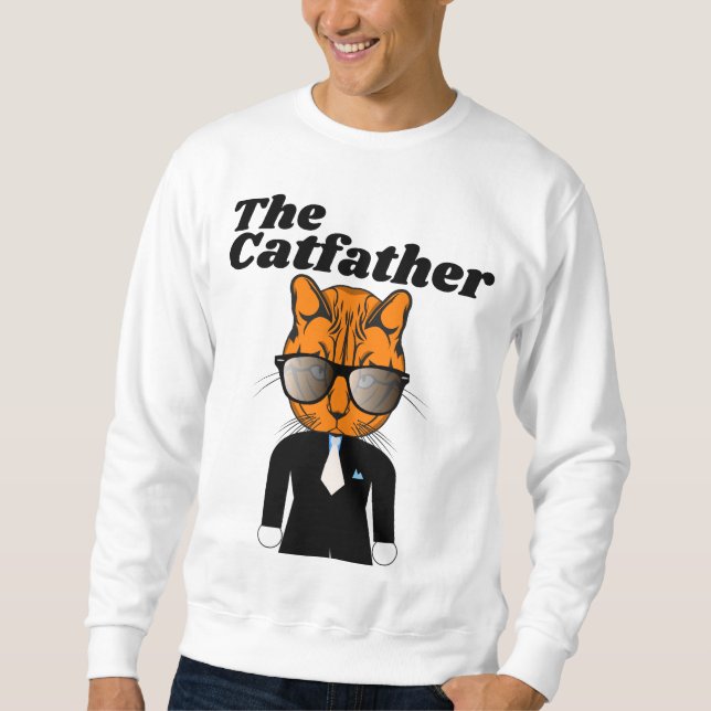Moletom T-Shirts de PAI GATO PAI (Frente)