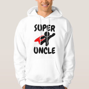 Moletom T-shirts, T-Shirt engraçado e capuz do SUPER TIO