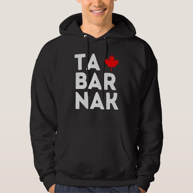 Moletom Tabarnak Língua Franco-Canadense Bandeira Canadá F (Frente)