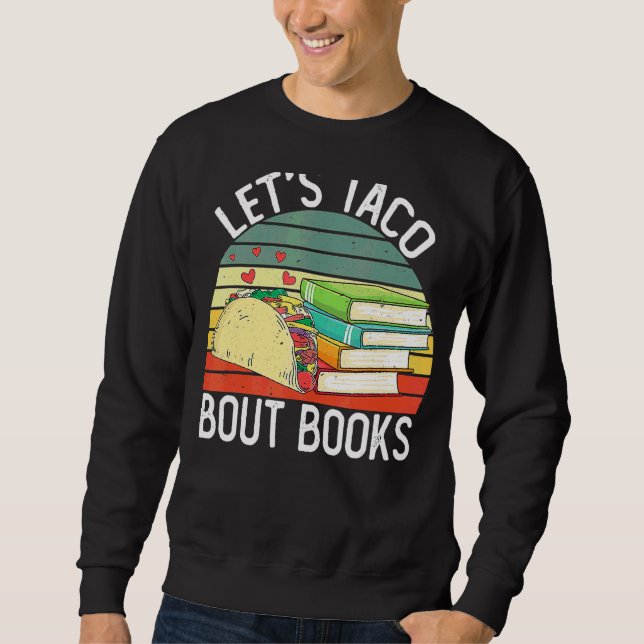 Moletom Taco Bout Books Cinco de Mayo Bookie Professor (Frente)