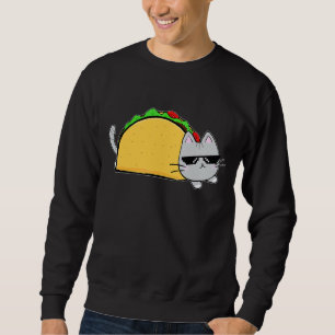 Moletom Taco Cat Comida Mexicana Homens Jovens Homens Jove