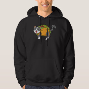 Moletom Taco Cat Comida Mexicana Homens Jovens Homens Jove