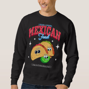 Moletom Taco Cute Ilustra Comida Mexicana Em Um