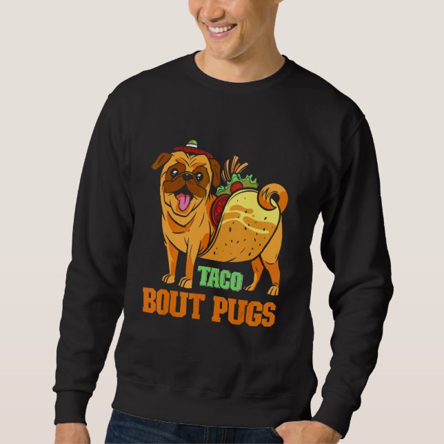 Moletom Taco Pug Pun (Frente)