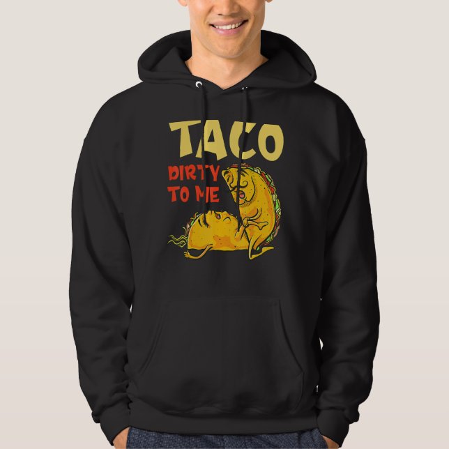 Moletom Taco Sujo Para Mim Cinco Casais Mexicanos De Mayo (Frente)
