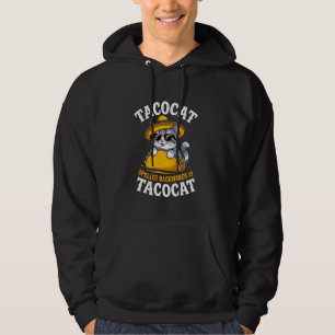 Moletom Tacocat Escrito ao Contrário É Tacocat Sombrero Me