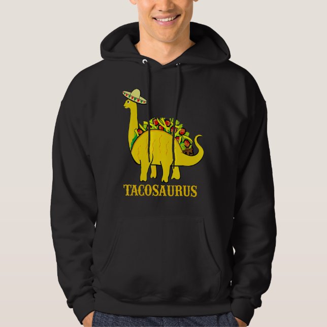 Moletom Tacosaurus Cinco De Mayo Funny Taco Dinossauro 3 (Frente)