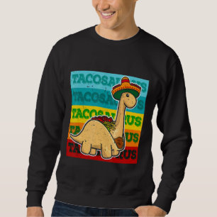 Moletom Tacosaurus Cinco De Mayo Sombrero Taco Rex Fiesta