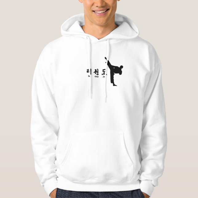 Moletom Taekwondo Arts Marciais Hoodie (Frente)