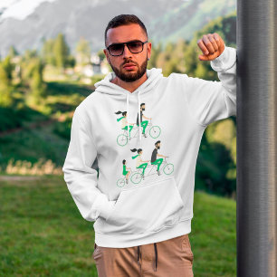 Moletom Tandem Cyclists Hoodie