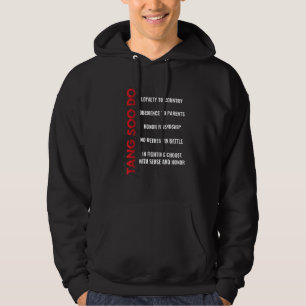 Moletom Tang Soo Do Shirt Arts Marciais Karate Oferece Tre