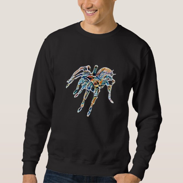 Moletom Tarantula Motif Coloful Arachnid Tarantulas (Frente)