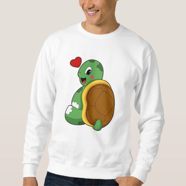 Moletom Tartaruga com Coração (Frente)