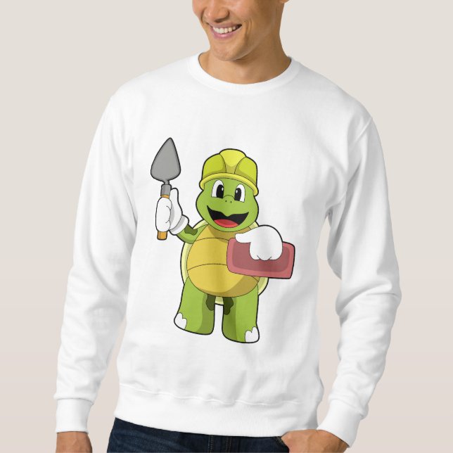 Moletom Tartaruga como Mason com Pedra (Frente)