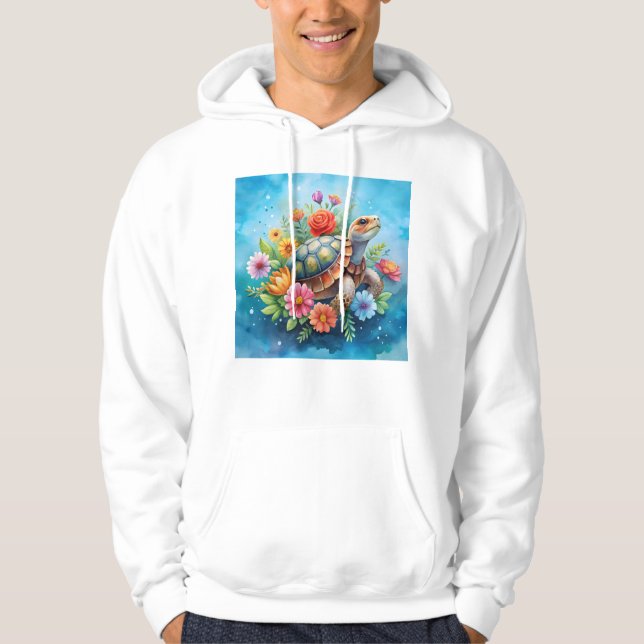 Moletom Tartaruga Floral (Frente)