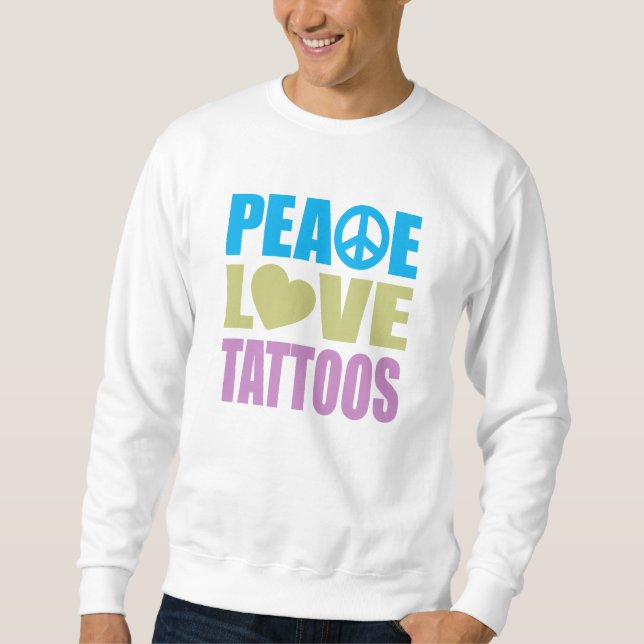 Moletom Tatuagens de Paz e Amor (Frente)