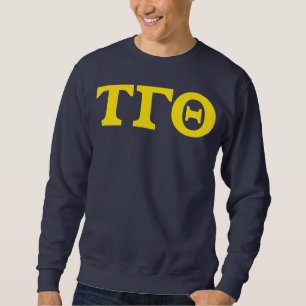 Moletom Tau Gamma Theta Sweatshirt - Yellow Block