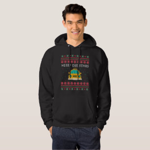 Moletom Taxi Cab Ugly Christmas Sweater