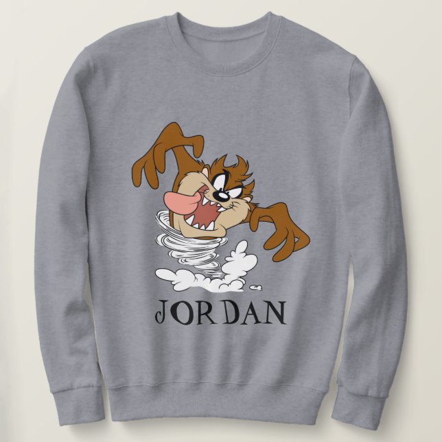 Moletom TAZ™ Whirling Tornado (Frente do Design)