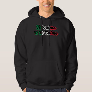 Moletom Te Calmas O Calmo Engraçado Castanho De Mãe Espanh