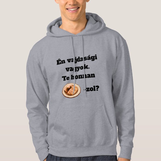 Moletom Te honnan SZÁRMA-zol? férfi hosszú ujjú (Frente)