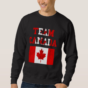 Moletom Team Canada Maple Leaf Canadian Soccer Team Canadá