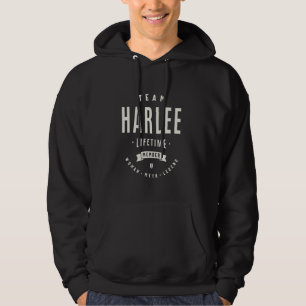 Moletom Team Harlee Lifetime Membro Funny Name Harlee