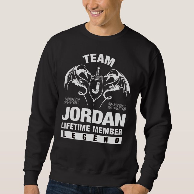 Moletom Team Jordan Lifetime Membro (Frente)