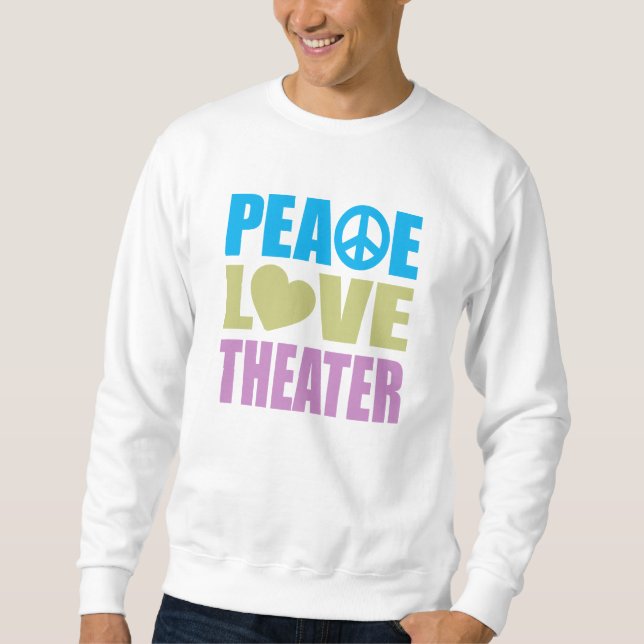 Moletom Teatro do amor da paz (Frente)