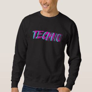 Moletom Techno Men's Tekke Tekkno Raver Party Techno Girl