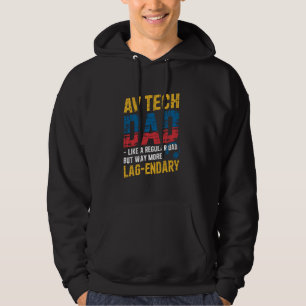 Moletom Técnico de Audiovisual Pai Engraçado Técnico de AV