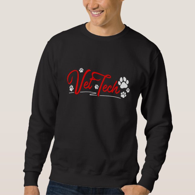 Moletom Técnico Veterinário com Impressão Digital (Frente)