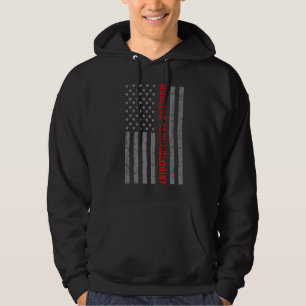 Moletom Tecnologia Nuclear Vintage, Bandeira Americana par