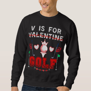 Moletom Tee da Paixão de Golfe do namorados - Amor pelo Jo