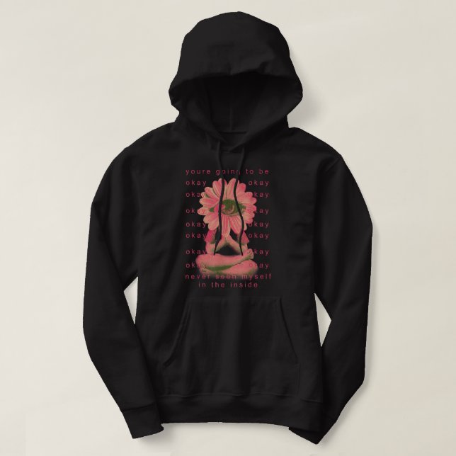 Moletom Teias estéticas do Weircore Alt Indie Dreamcore Ey (Frente do Design)