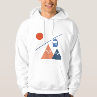 Moletom Teleférico de Esqui Montanha Retro Esporte Aventur