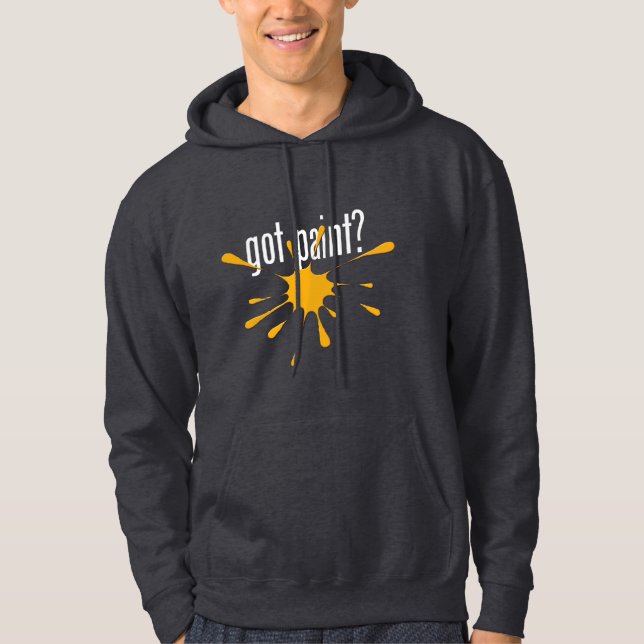Moletom tem tinta? Hoodie (Paintball) (Frente)
