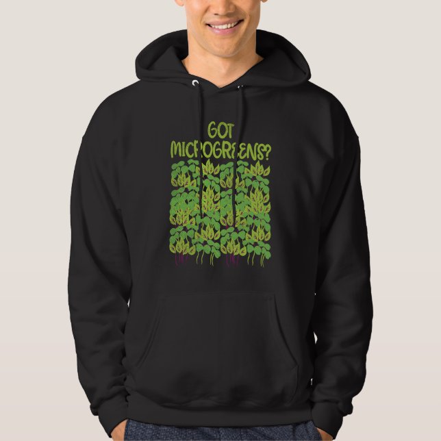 Moletom Temos Microgreens  Ervas para um Jardineiro (Frente)