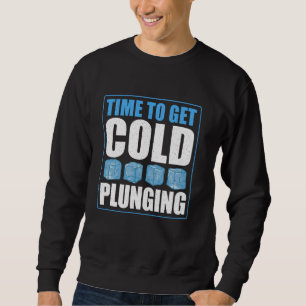 Moletom Tempo Para Obter Banho De Gelo Frio