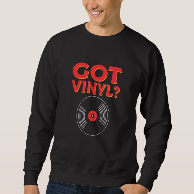 Moletom Tenho Vinil Para Colecionadores LP. Vinyl Record C (Frente)