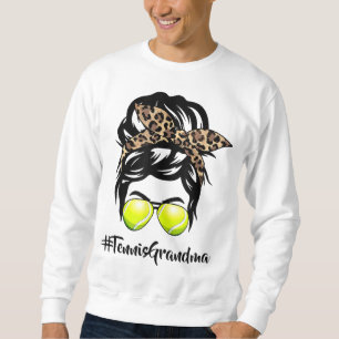 Moletom Tênis vovó Mensageira Cabelo Soldado Leopardo Mãe