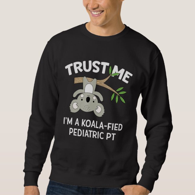 Moletom Terapêutica Física Pediátrica Cute Koala Pt Pta (Frente)
