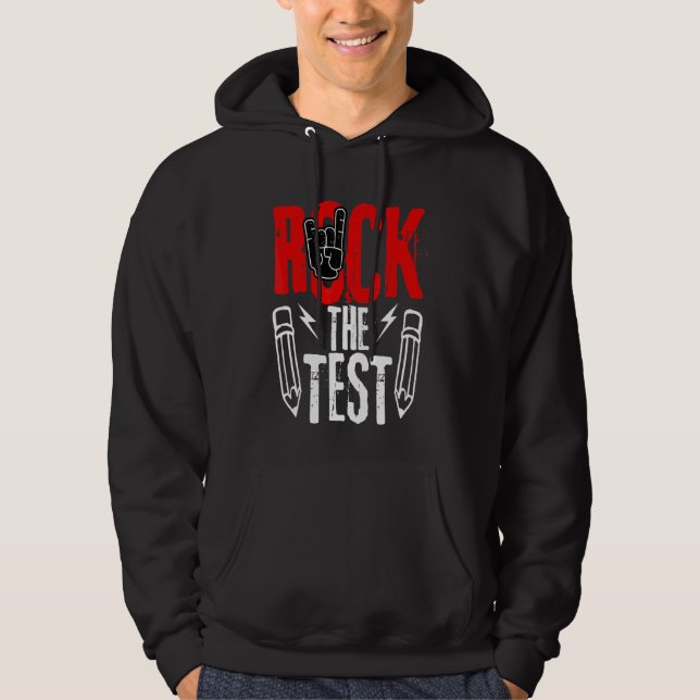 Moletom Test Day Rock The Metal Teachent Testing E (Frente)