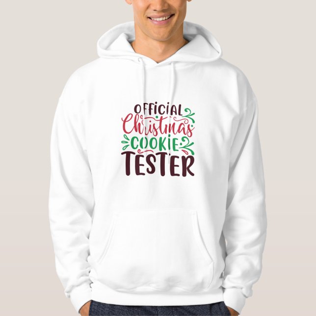 Moletom testador de biscoito oficial de Natal (Frente)