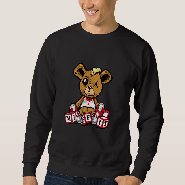 Moletom Teto De Ursinho Misift Para Sneaker Love J Ordan F (Frente)