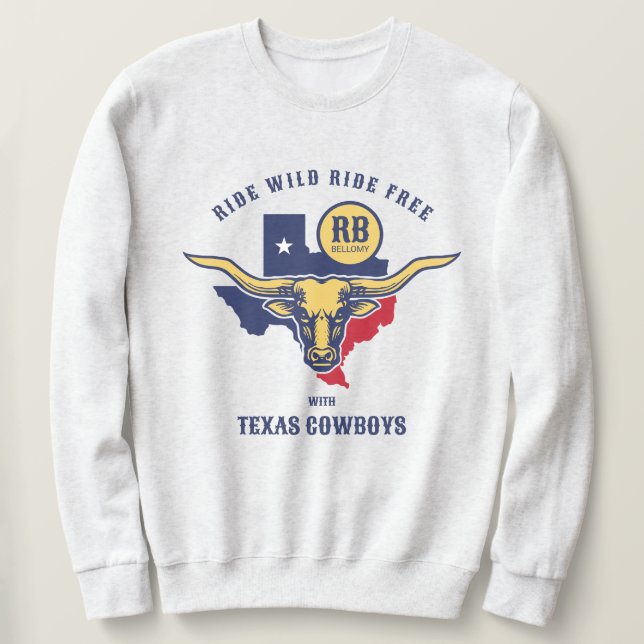 Moletom Texas Longhorn  (Frente do Design)