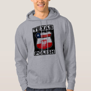 Moletom Texas Polonês Americano Alojado em Topo