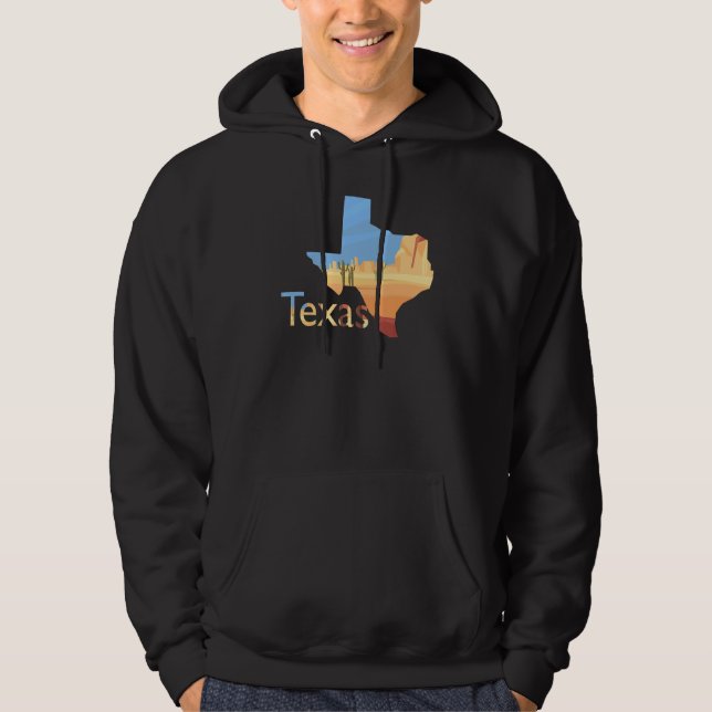 Moletom Texas Shaped Desert Scenery 1 (Frente)
