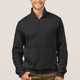 Moletom Texto personalizável, nome comercial Fleece Zip Jo