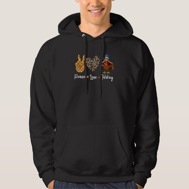 Moletom Thanksgiving Turkey Apparel Women Men (Frente)